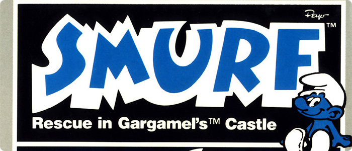 Smurf Rescue In Gargamel's Castle - Atari 2600